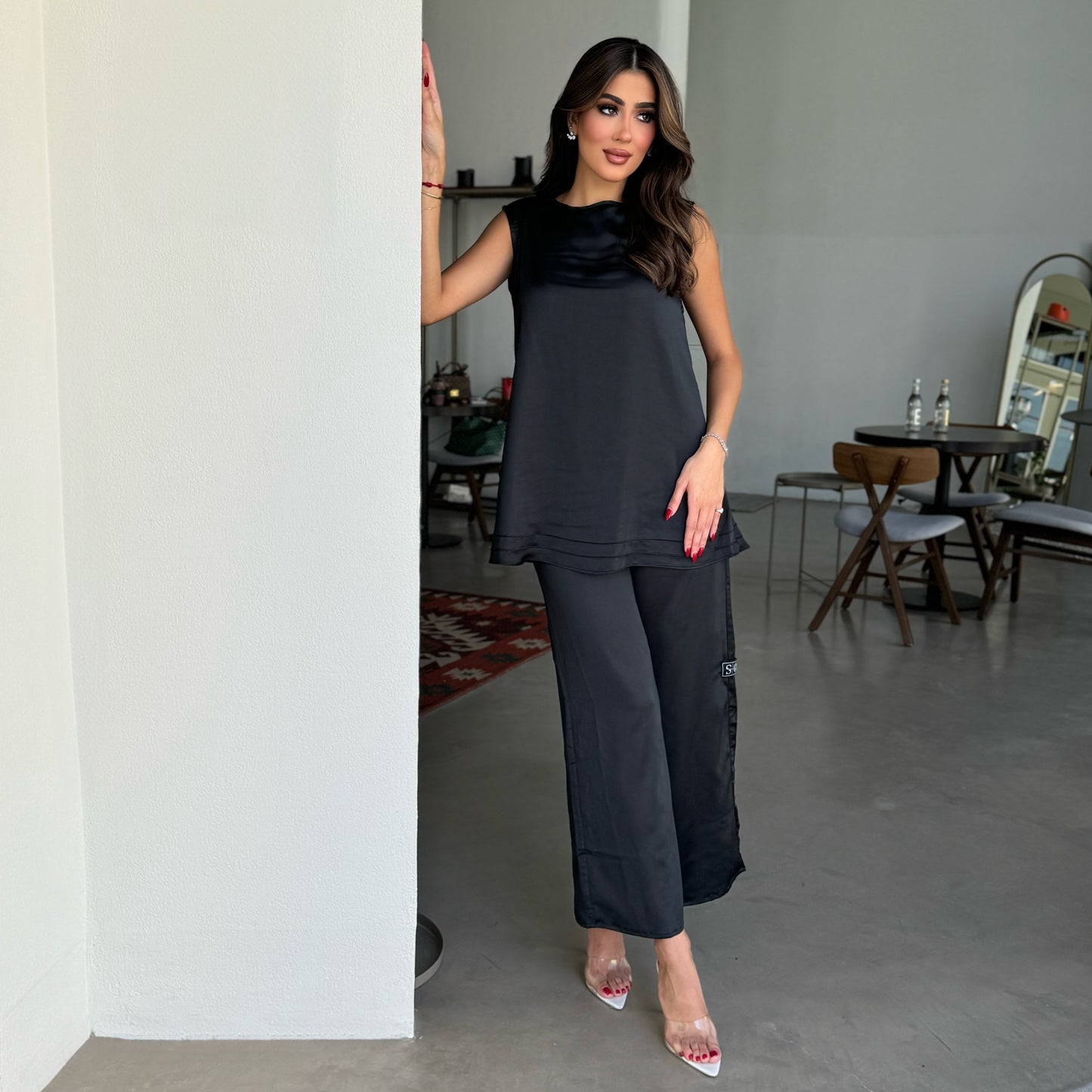 Silk suits - Black