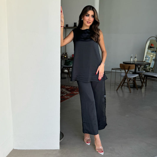 Silk suits - Black