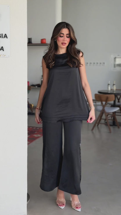 Silk suits - Black