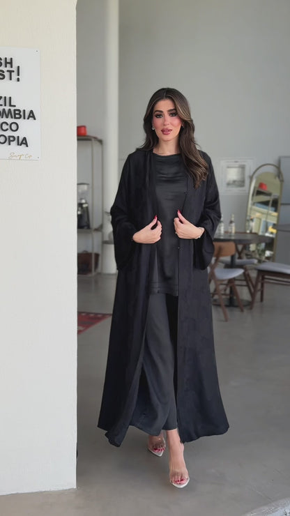 Silk abaya